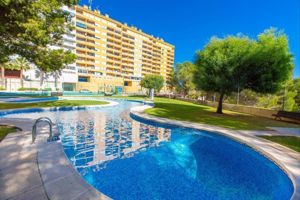 Apartment In Campoamor Overlooking The Swimming Pool Ngoại thất bức ảnh